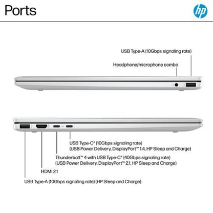 New HP ENVY x360 2-in-1 16" WUXGA Touch Core 7 155U 16GB 1TB SSD IR CAM Win11