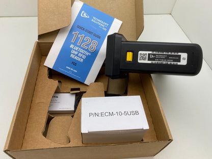 TSL, 1128 BLUETOOTH UHF RFID READER WITH UHF ANTENNA, TRIGGER HANDLE, BATTERY