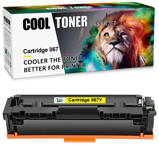 1x Yellow Toner Cartridge 067 Compatible For Canon 067 LBP633Cdw LBP632Cdw