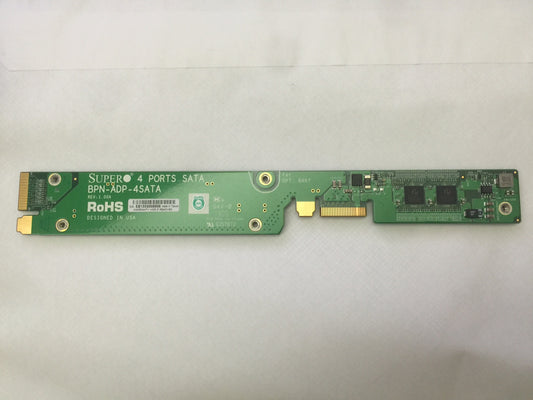 SuperMicro BPN-ADP-4SATA 4 port Adapter card for BPN-SAS-827B (NOT FOR HOME PC)