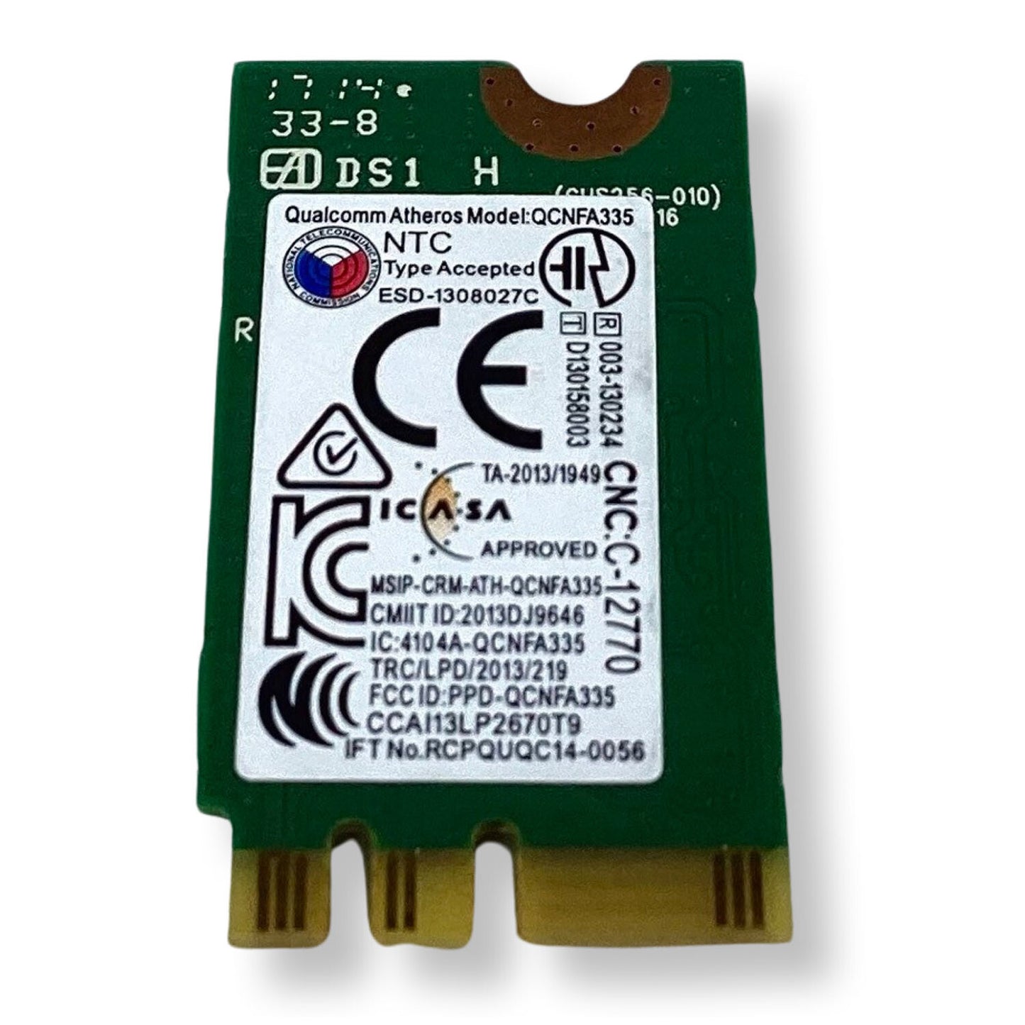 Lot 5 Dell Wireless DW1707 Qualcomm Atheros QCNFA335 802.11b/g/n BT4.0 VRC88