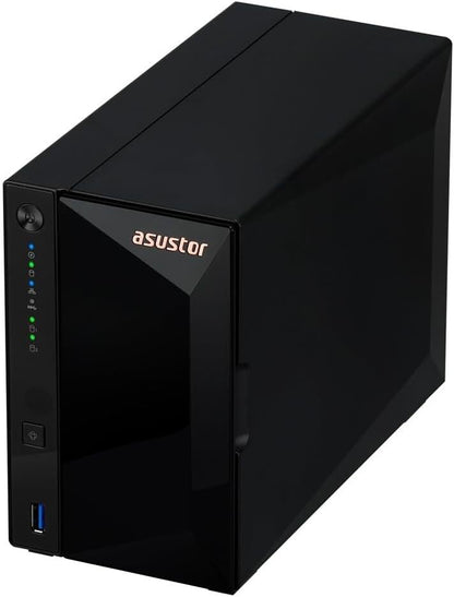 Asustor Drivestor 2 Pro Gen2 2 Bay NAS Quad-Core 1.7GHz CPU Diskless AS3302T v2