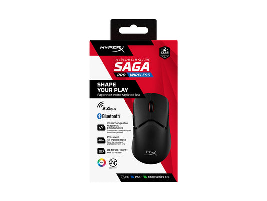 Pulsefire Saga Pro Wireless Gaming Mouse (Instant Pair!)