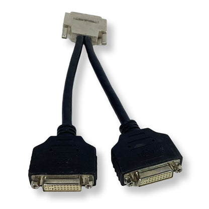 Lot of 10 AMD (ATI SAPPHIRE) Dual DVI-I AV Splitter Cable 1:2 VHDCI 6111020400G