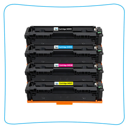 8Pack Toner Sets For Canon 045 045H Color imageCLASS MF632CDW MF634CDW LBP612CDW