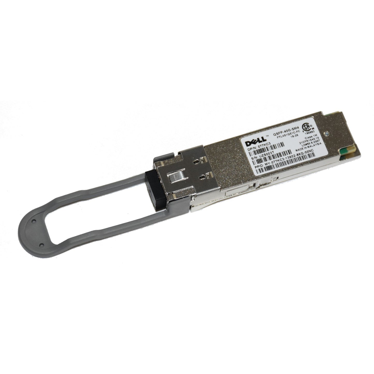 Dell QSFP-40G-SM4 40GbE 850nm QSFP+ Optical Transceiver MMF LC Duplex 77KC3