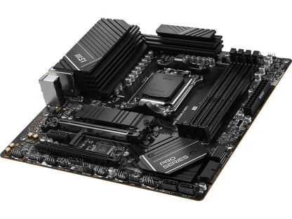 MSI PRO B650M-A WIFI AM5 AMD B650 SATA 6Gb/s DDR5 Ryzen 7000 Micro ATX Motherboa