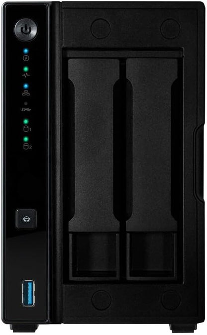 Asustor Drivestor 2 Pro Gen2 2 Bay NAS Quad-Core 1.7GHz CPU Diskless AS3302T v2