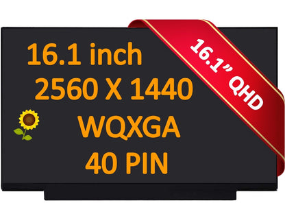165hz Display for HP Omen 16-k0033dx LCD LBL 16.1" QHD Gaming Screen 16-k0023dx