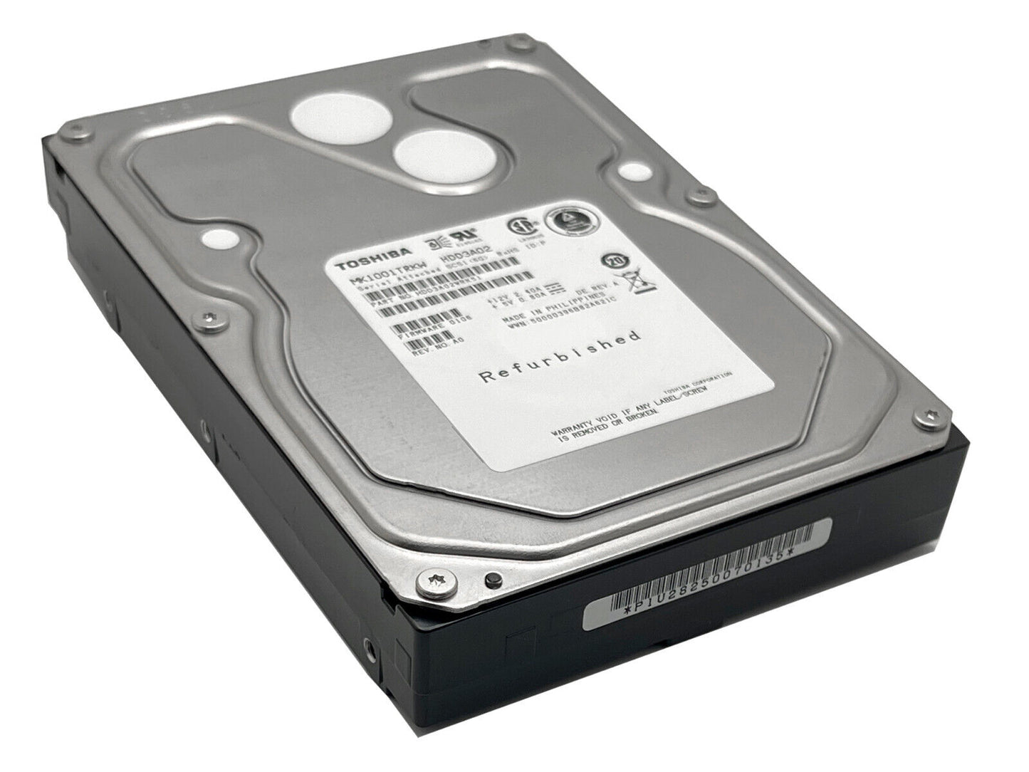Toshiba MK1001TRKB 1 TB 7200RPM 16MB Cache 3.5" Internal SAS Hard Drive (NOT FOR HOME PC)