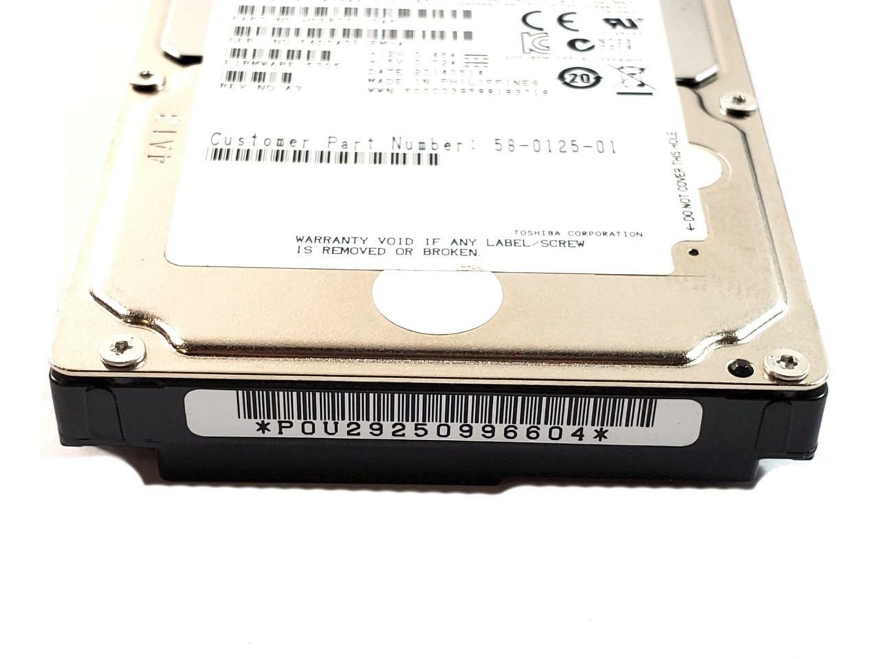 LOT x 2 Toshiba HDEBC01JGA51 AL13SEB600 600GB 10K 2.5 6G SAS Hard Drive (NOT FOR HOME PC)