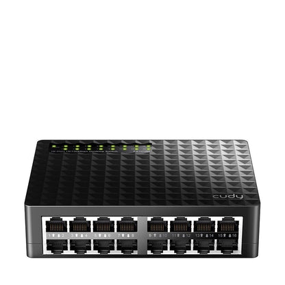 Cudy FS1016 | 16-Port 10/100Mbps Fast Ethernet Unmanaged Desktop Switch