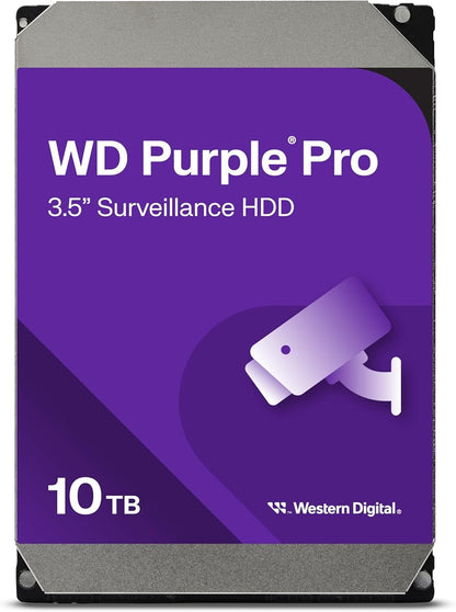 WD 10TB WD Purple Pro Surveillance Internal Hard Drive HDD WD102PURP