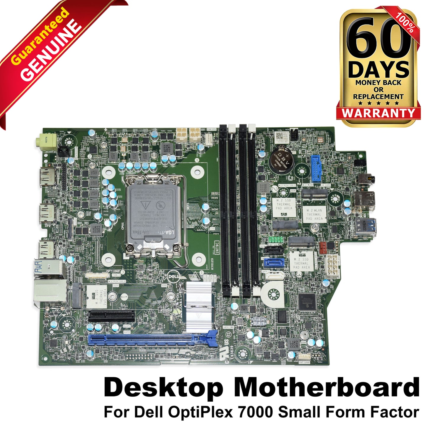 Dell Optiplex 7000 SSF Desktop Motherboard Intel Q670 Socket LGA1700 DDR4 4H8YK