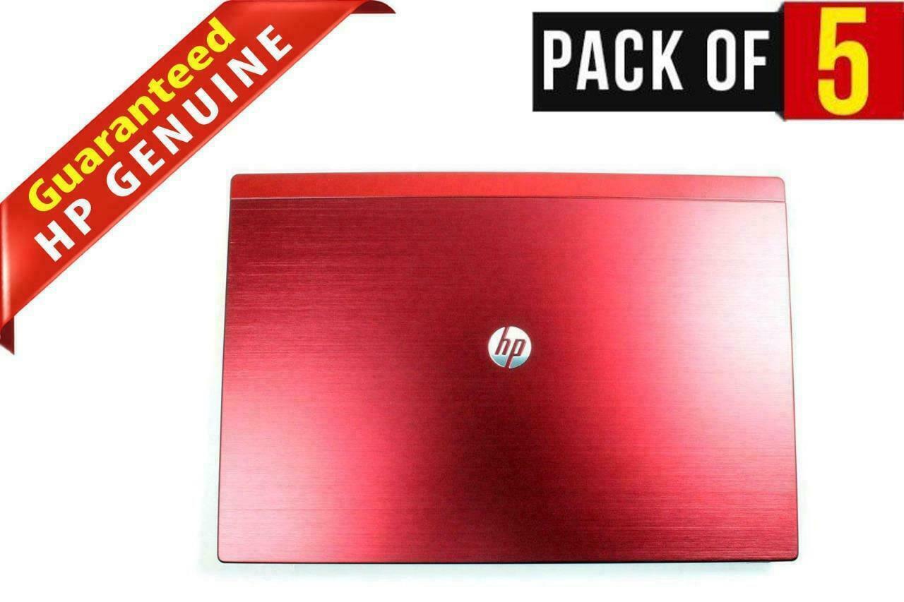 LOT x 5 OEM HP Mini 5102 5103 Touch Red Lid Top Cover 599284-001 598458-001
