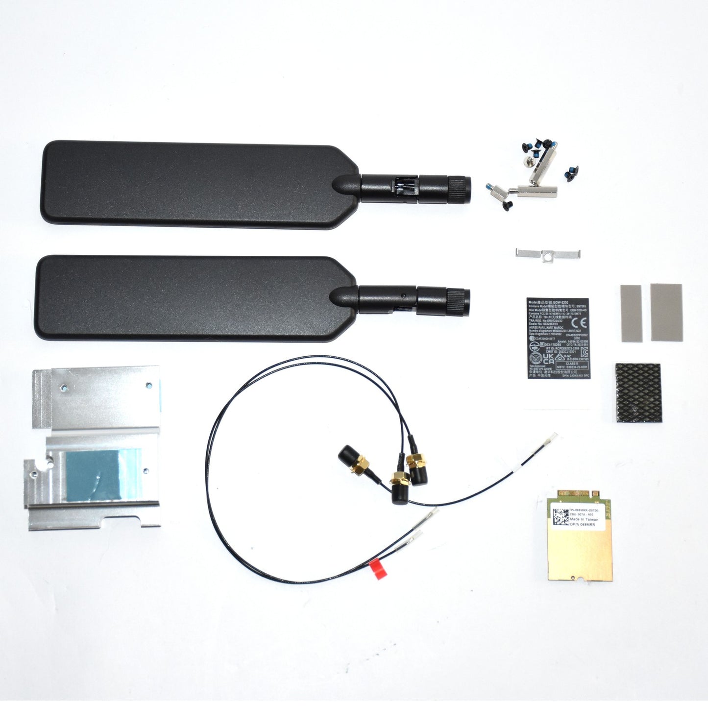 Dell Edge Gateway 5200 Wireless WiFi 4G WWAN Antenna Cables 69MRR