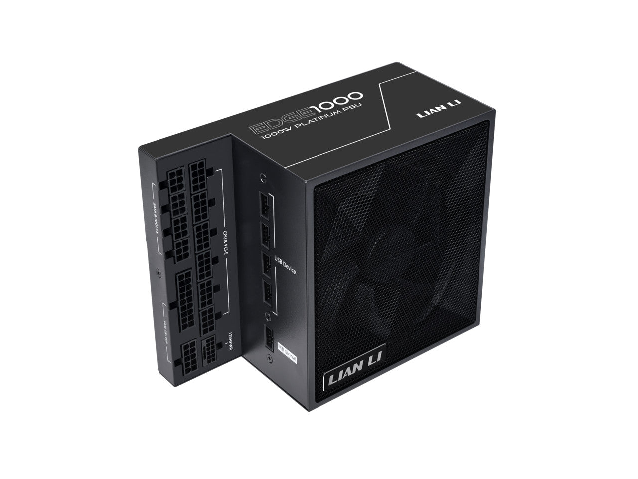 Lian Li Edge Series-1000W Full Modular Power Supply-80 PLUS Platinum-ATX 3.0, 3.