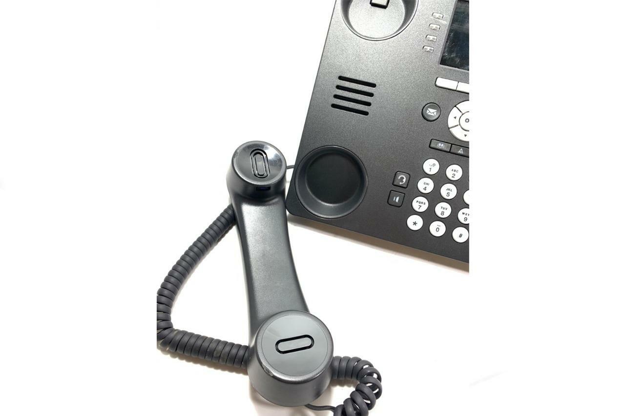 Avaya 9611G Gigabit IP Telephone Text 700480593 VoIP Phone Color LCD