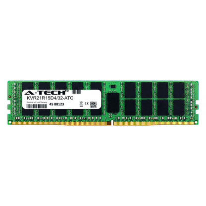 32GB DDR4 PC4-17000R RDIMM (Kingston KVR21R15D4/32 Equivalent) Server Memory RAM