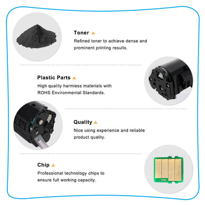 3PK Q2612A 12A Toner Cartridge Compatible For HP LaserJet 3030 3050 3052 printer