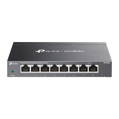 TP-Link DS108G | Omada 8-Port 10/100/1000Mbps Gigabit Unmanaged Desktop Switch
