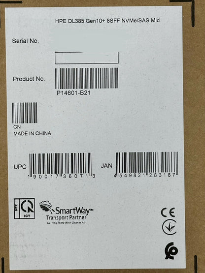 HPE DL385 Gen10 Plus 8SFF NVMe/SAS Smart Carrier Mid Tray Drive Cage P14601-B21 (NOT FOR HOME PC)