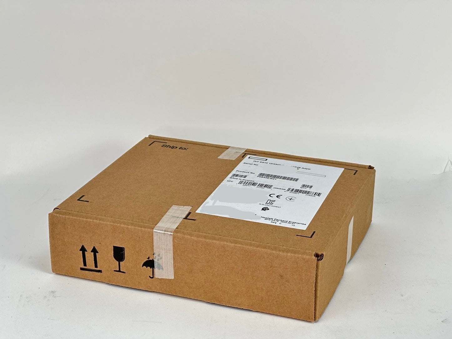 HPE Intel E810-XXVDA4 Ethernet 10/25Gb 4 Port SFP28 PCI-e Adapter P08458-B21 NIC