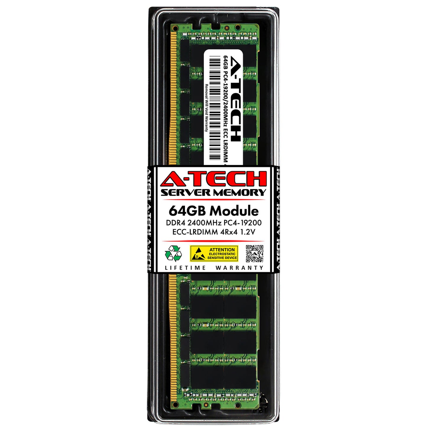 64GB 4Rx4 PC4-2400 LRDIMM Supermicro X11SDW-16C-TP13F+ Memory RAM