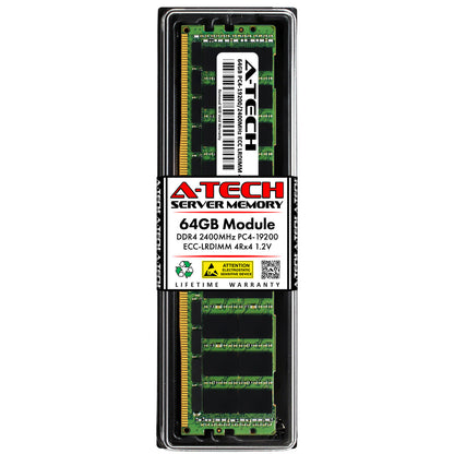 64GB 4Rx4 PC4-2400 LRDIMM Supermicro X11SDW-16C-TP13F+ Memory RAM