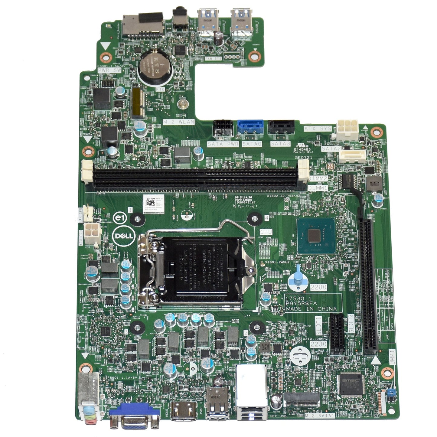 Dell Inspiron 3470 Motherboard Intel H370 Chipset LGA1151 Socket 17530-1 D02VH