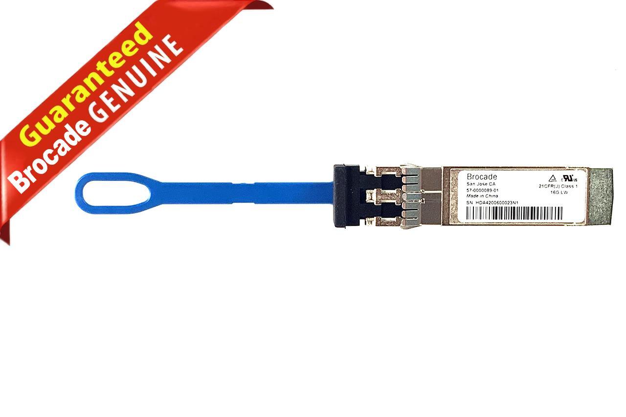 57-0000089-01 Genuine Brocade 16G LWL 10KM FC SFP+ Transceiver XBR-000198 6672X