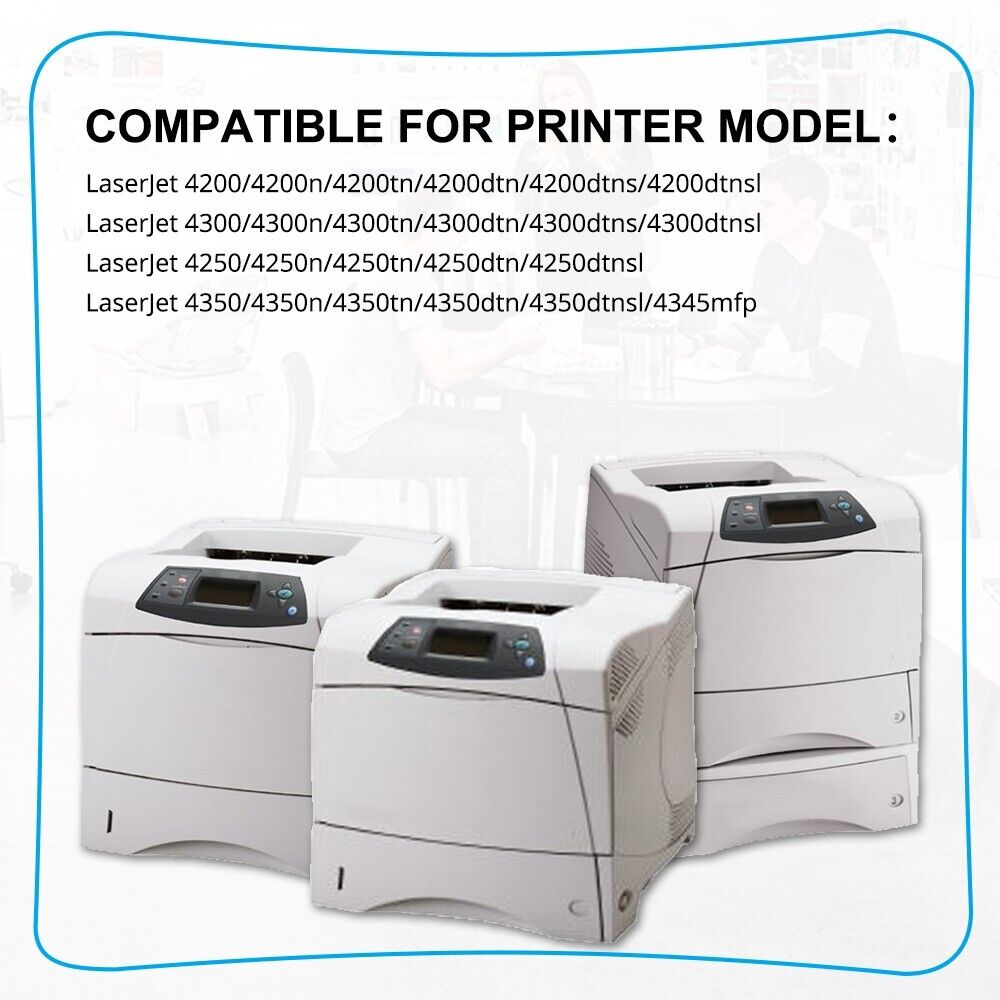 3PK Q5942X 42X Black Laser Toner Cartridges For HP LaserJet 4250 4250n 4350dtn