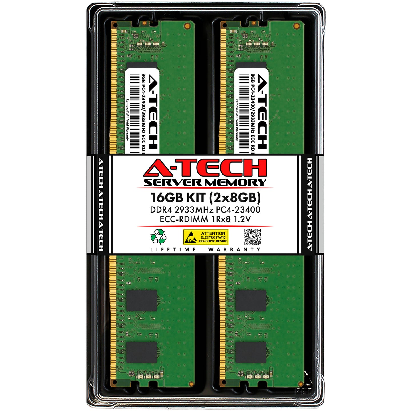 16GB 2x 8GB PC4-2933 RDIMM Supermicro H12SSW-NTR Memory RAM