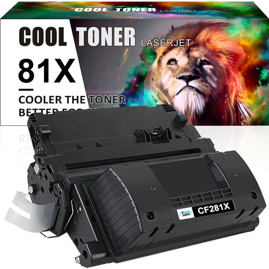 CF281X 81X Black Toner Cartridge Fit for HP Laserjet MFP M630 M605dn M605n M605x