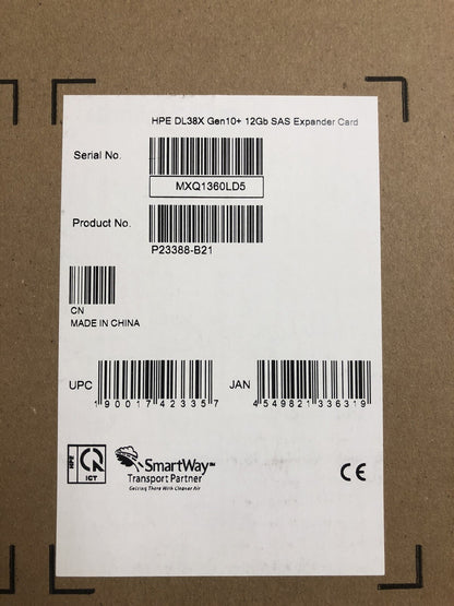 HPE DL38X DL380 DL385 Gen10 Plus 12Gb SAS Expander Card P23388-B21 4LFF 8SFF etc (NOT FOR HOME PC)