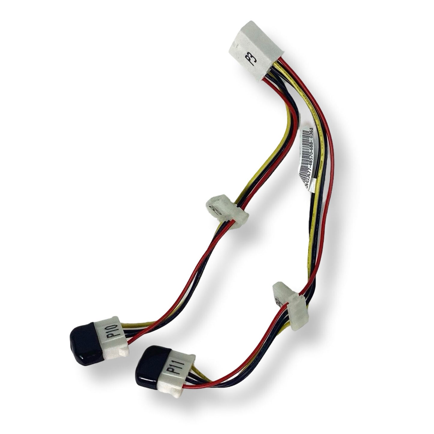 Lot of 4 SATA Power 15-pin Y-Splitter Cable Adapter Male to Female for HDD JJ677
