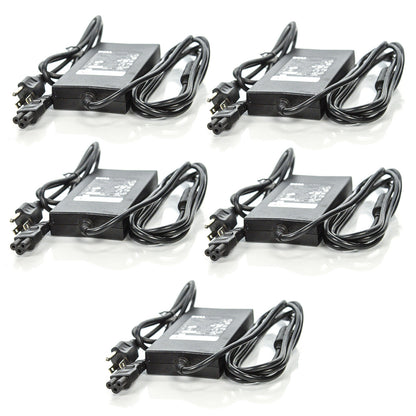 Lot of 5 Genuine Dell 130W 19.5V 6.7A Laptop AC Power Adapter JU012 WRHKW VJCH5
