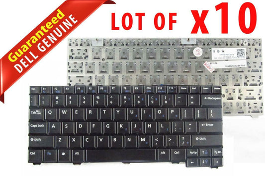 LOT 10 Dell Latitude 2100 2110 2120 US English Laptop Keyboard Black NW3XM U041P