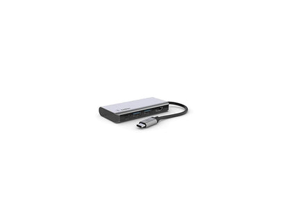 Belkin USB C Hub, 4-in-1 Multi-Port Laptop Dock with 4K HDMI, USB C Docking Stat