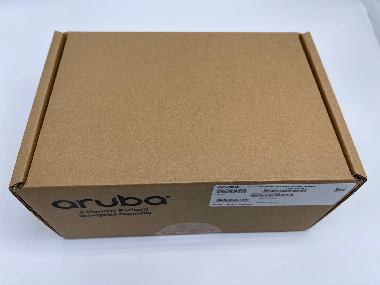 OPEN BOX JL083A HPE ARUBA 3810M/2930M 4SFP+ MACSEC MODULE 100M/1G/10G SFP