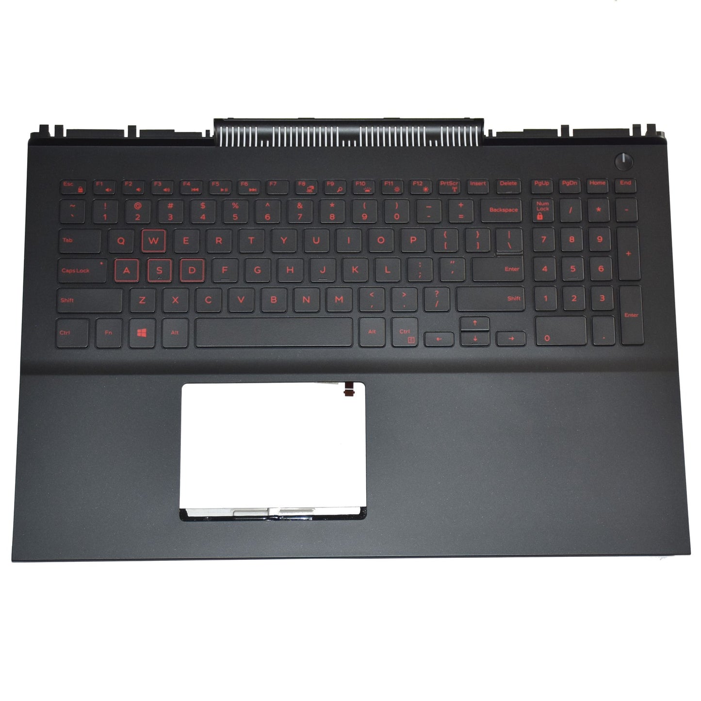 Dell Inspiron 15 7567 7566 Palmrest Backlit Keyboard Assembly - Black 0KN55