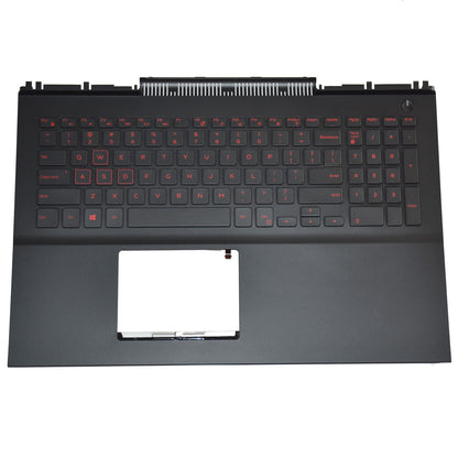 Dell Inspiron 15 7567 7566 Palmrest Backlit Keyboard Assembly - Black 0KN55