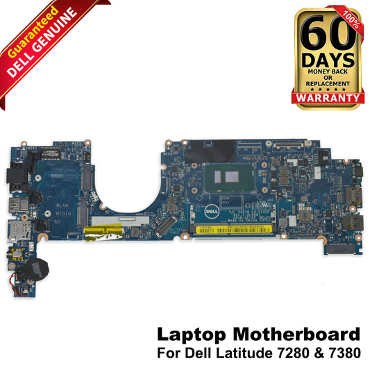 Dell Latitude 7280 7380 i5-7300U 2.6GHz DDR4 Laptop Motherboard LA-E122P GDK56