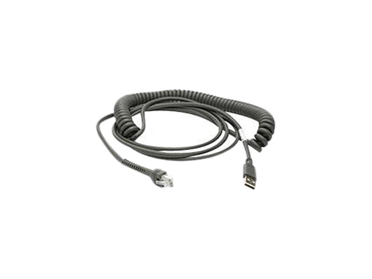 Zebra (Motorola) CBA-U12-C09ZAR Symbol Barcode Scanner Cable