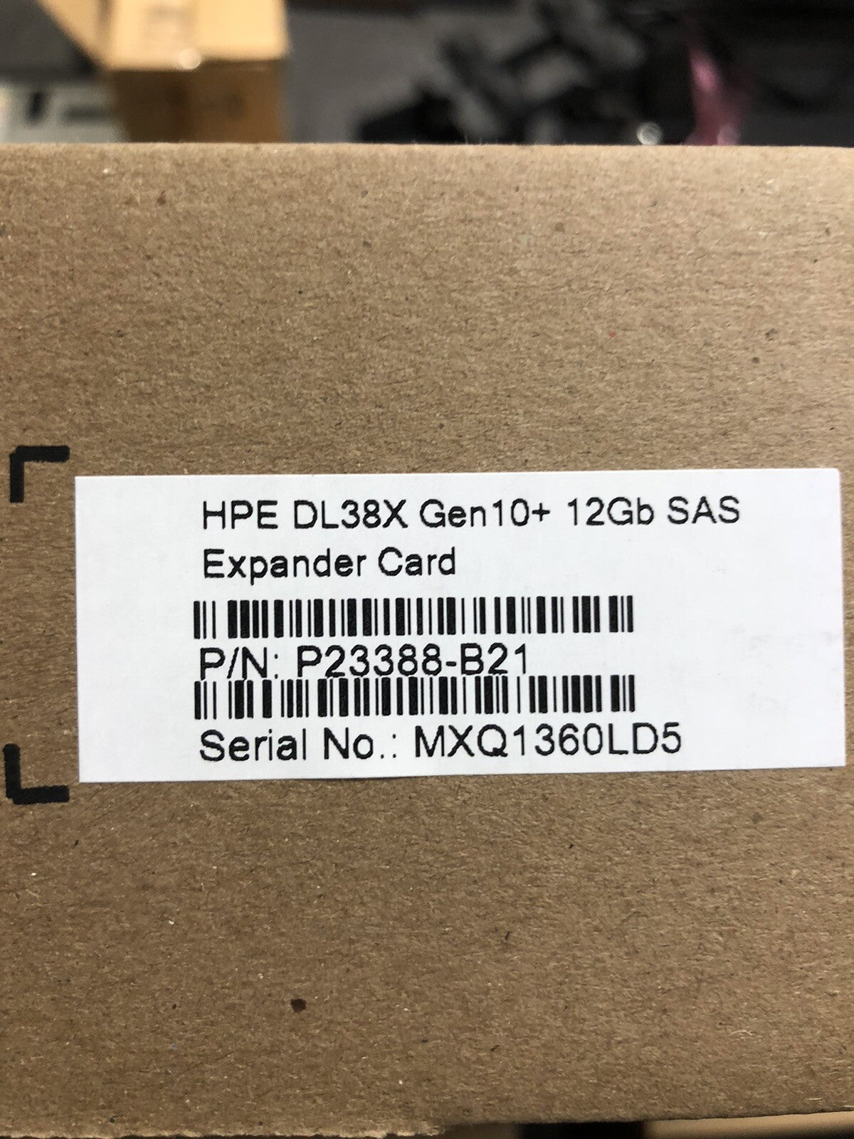 HPE DL38X DL380 DL385 Gen10 Plus 12Gb SAS Expander Card P23388-B21 4LFF 8SFF etc (NOT FOR HOME PC)