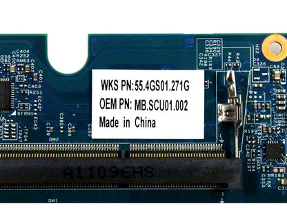 New Acer Aspire 1830 1830T Intel Celeron U3400 1.06GHz Motherboard 55.4GS01.271G