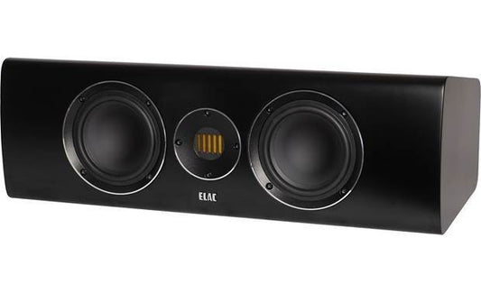 Elac Carina CC241.4 Center Channel Speaker CC241.4-SB (Satin Black, Each)