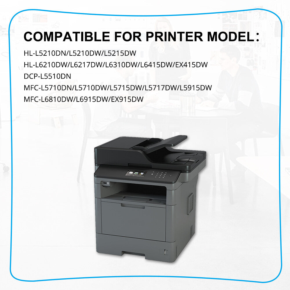 2 PACK TN920XL Toner for Brother TN-920 Toner DCP-L5510DN HL-L5210DN MFC-L5710DN