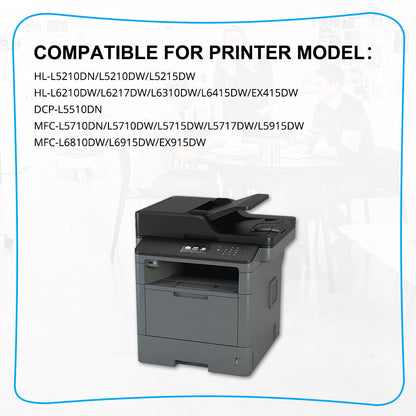 2 PACK TN920XL Toner for Brother TN-920 Toner DCP-L5510DN HL-L5210DN MFC-L5710DN