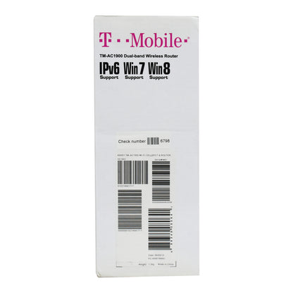 Asus T-Mobile TM-AC1900 Dual-Band 2.4GHz 5GHz 802.11ac 3x3 Wireless Router